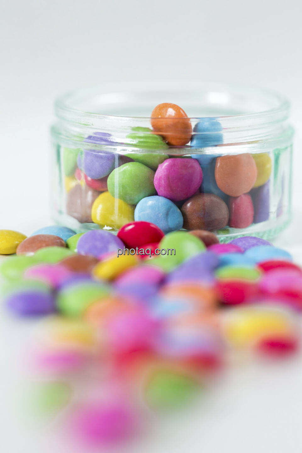 Smarties im Glas 