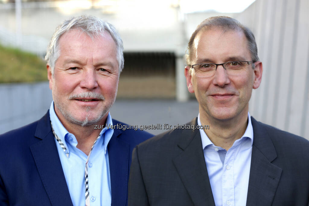 Bernhard Zinner, Bernd Seibel - die neuen Geschäftsführer beim Biotech-Unternehmen Zytoprotec : Fotocredit: Zytoprotec, © Aussendung (25.02.2016) 