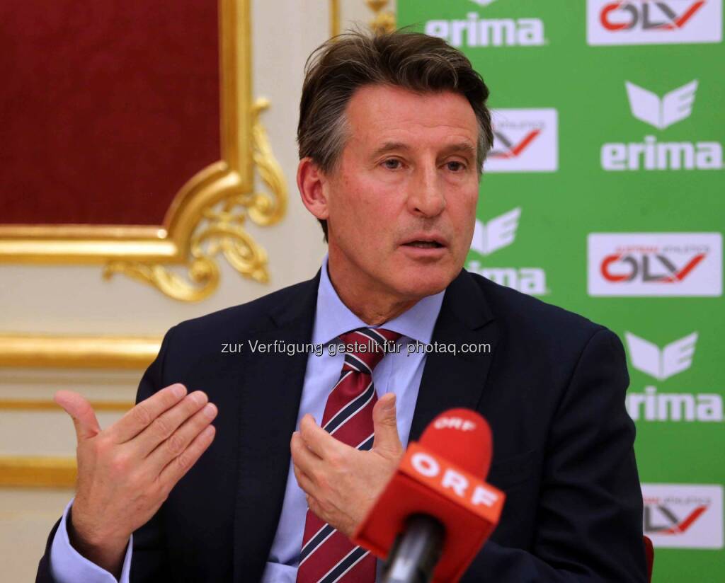 Sebastian Coe (IAAF-Präsident) (Bild: ÖLV) (01.03.2016) 