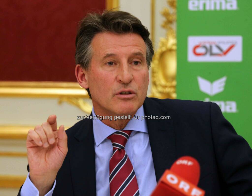 Sebastian Coe (IAAF-Präsident) (Bild: ÖLV) (01.03.2016)