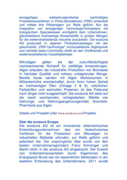 Kapitalerhöhung der ecoduna AG, Seite 3/4, komplettes Dokument unter http://boerse-social.com/static/uploads/file_699_kapitalerhohung_der_ecoduna_ag.pdf (01.03.2016) 
