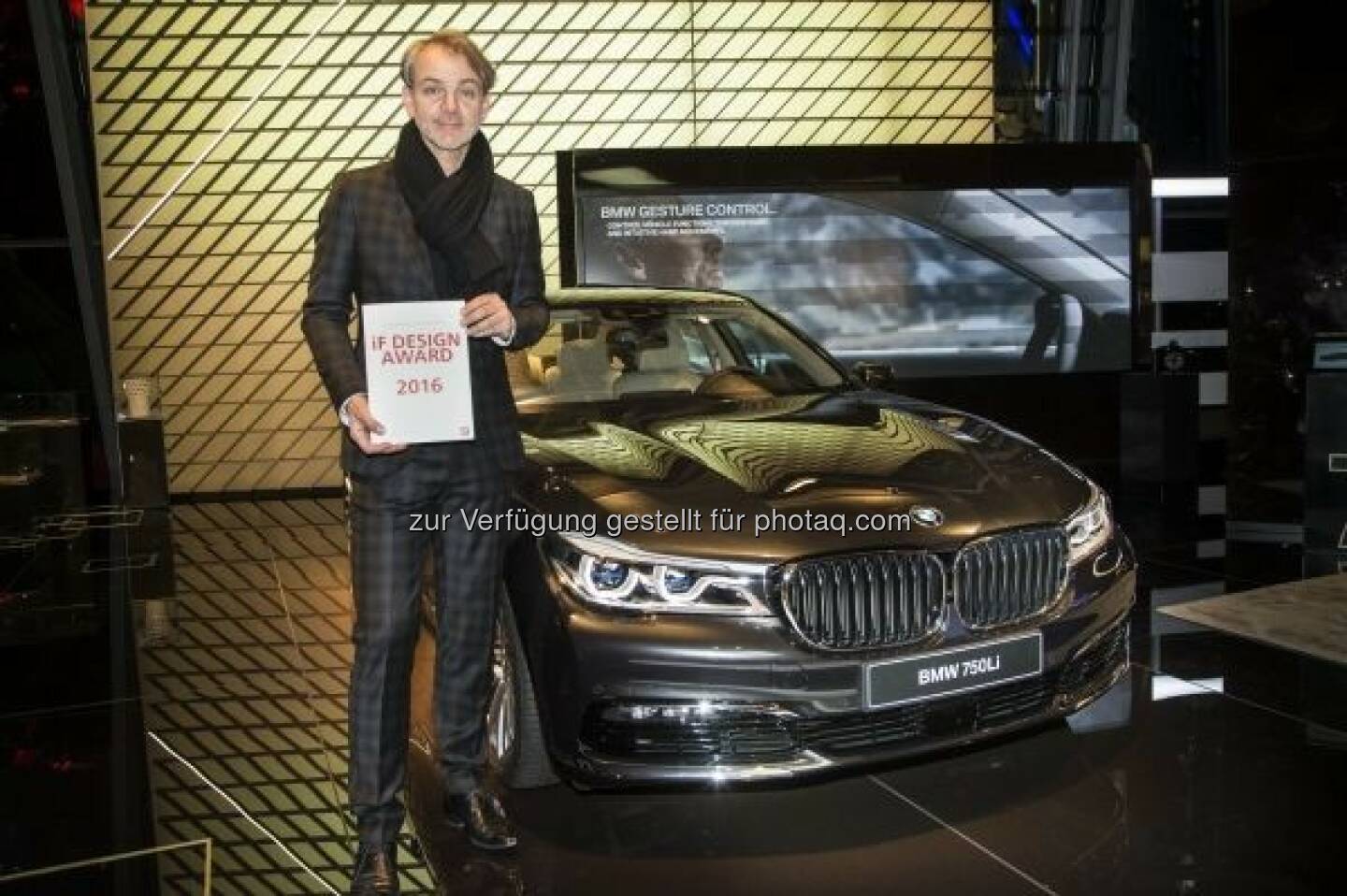 Adrian van Hooydonk, Senior Vice President BMW Group Design : Vier Marken, neunzehn Preise: BMW, MINI, Rolls-Royce & BMW Motorrad für herausragendes Design prämiert. Auszeichnungen von iF design award, Good Design Award und dem Festival Automobile International : © BMW Group