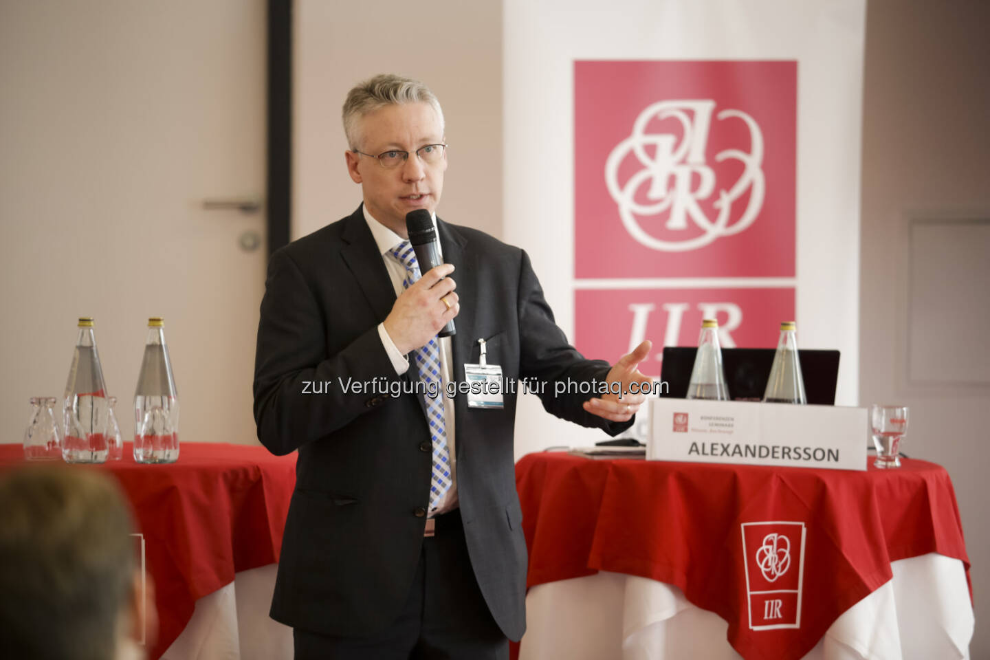 Gunnar Alexandersson (Schweden) : Die Mobile Stadt 2030 &ndash; &bdquo;Autofrei&ldquo; ist nicht das Ziel : Experten diskutierten die Mobile Stadt 2030 auf dem IIR Branchenevent Forum Verkehr 2016 : Fotocredit: IIR GmbH/Bartl