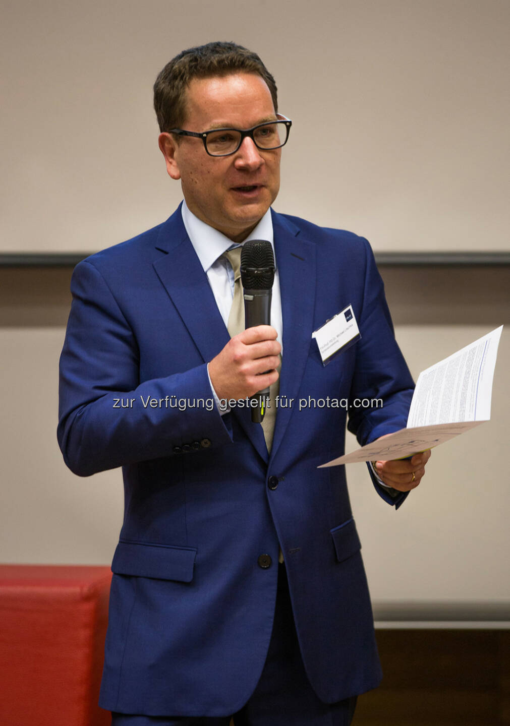 Michael Litschka, Leiter des Studiengangs Media Management an der FH St. Pölten : Erstes Symposium Medienethik : Ethische Fragen in Zeiten disruptiver Medienentwicklungen : Fotocredit: FH St. Pölten/Ingerle