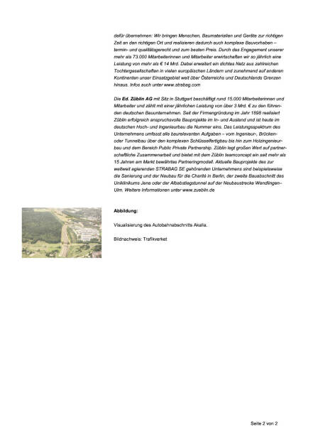 Strabag Tochter errichtet Teilstück der Stockholmer Autobahnumfahrung, Seite 2/2, komplettes Dokument unter http://boerse-social.com/static/uploads/file_728_strabag_tochter_errichtet_teilstück_der_stockholmer_autobahnumfahrung.pdf (03.03.2016) 