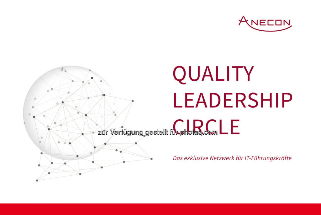 „Quality Leadership Circle“ : Smarte Zusammenkunft heimischer IT-Führungskräfte : Anecon bietet mit dem Quality Leadership Circle ein Netzwerk, in dem sich CIOs und Quality Leader aus der Wirtschaft zu Themen rund um Software-Qualität und -Produktivität austauschen : Fotocredit: Anecon, © Aussender (03.03.2016) 