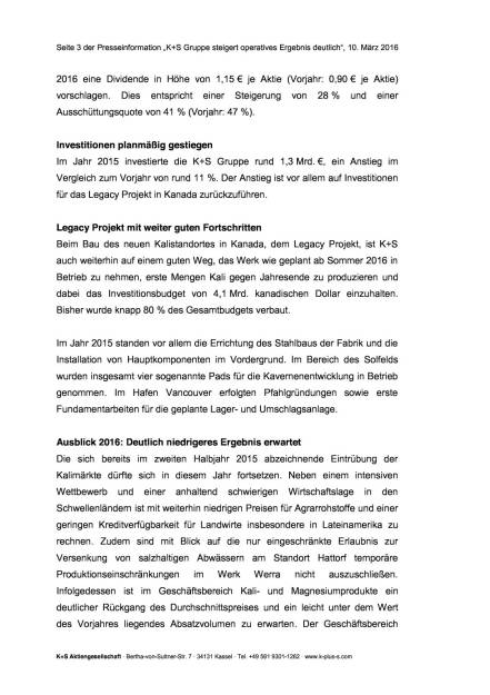 K+S: Geschäftsjahr 2015, Seite 3/7, komplettes Dokument unter http://boerse-social.com/static/uploads/file_759_ks_geschaftsjahr_2015.pdf (10.03.2016) 