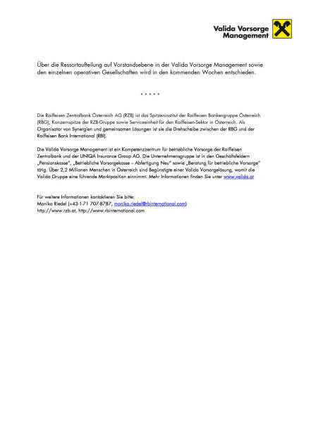 Martin Sardelic wird neuer CEO der Valida Holding, Seite 2/2, komplettes Dokument unter http://boerse-social.com/static/uploads/file_763_martin_sardelic_wird_neuer_ceo_der_valida_holding.pdf (10.03.2016) 