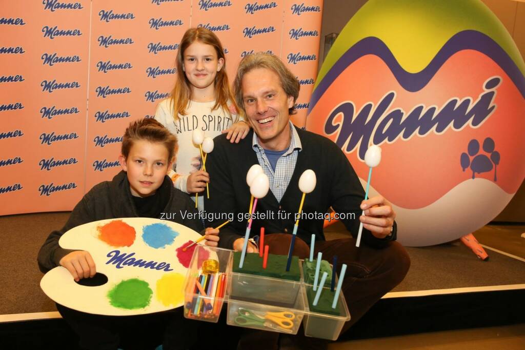 Oliver Stamm und Mia und Konstantin, © ©DIVISION4-Katharina-Schiffl (12.03.2016)