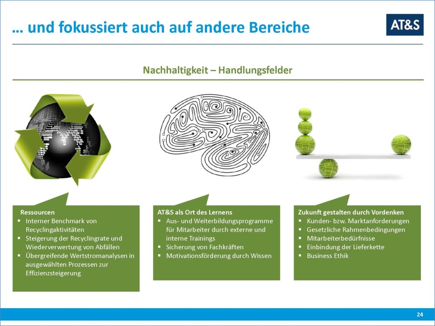 AT&S ... und fokussiert auch auf andere Bereiche