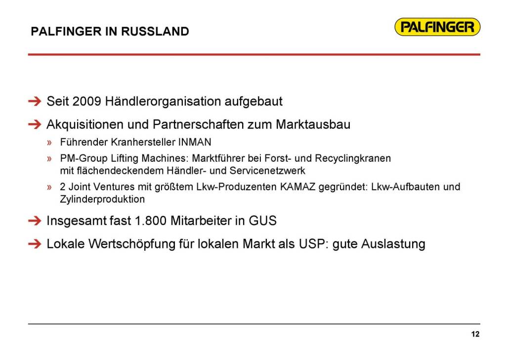 Palfinger in Russland (17.03.2016) 