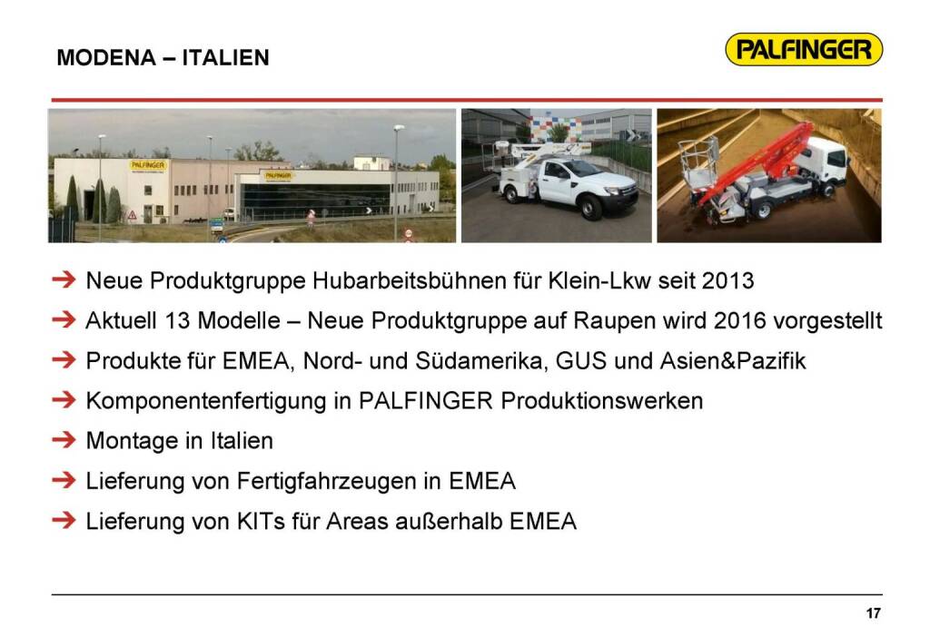 Palfinger Modena Italien (17.03.2016) 