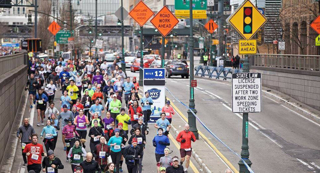 NYC Half, NYC Halbmarathon (24.03.2016) 