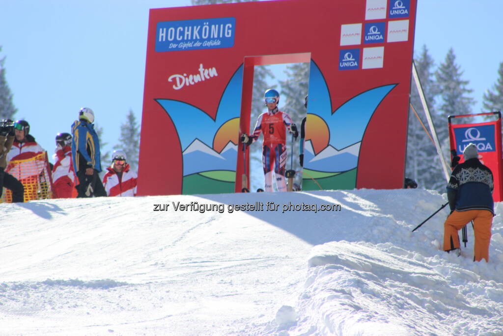 Region Hochkönig : Österr. Meisterschaften Ski Alpin in der Region Hochkönig : Der Skiclub Dienten veranstaltet heuer für den ÖSV im Rahmen der österreichischen Meisterschaften Ski Alpin die Technikrennen der Damen und Herren : Fotocredit: Salzburger Landesskiverband, © Aussendung (25.03.2016) 