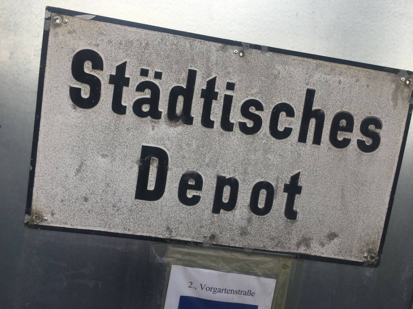 Städtisches Depot Schweizer Franken