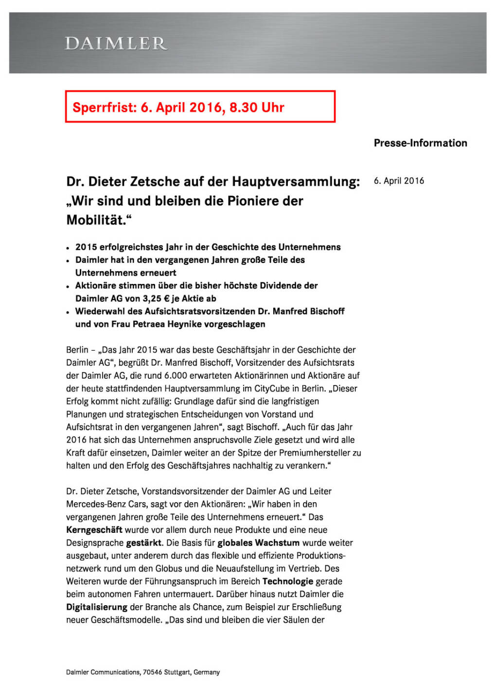 Daimler: Geschäftsjahr 2015, Seite 1/9, komplettes Dokument unter http://boerse-social.com/static/uploads/file_851_daimler_geschaftsjahr_2015.pdf