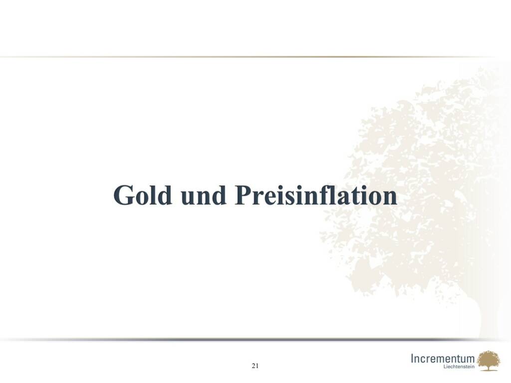 Gold und Preisinflation (14.04.2016) 