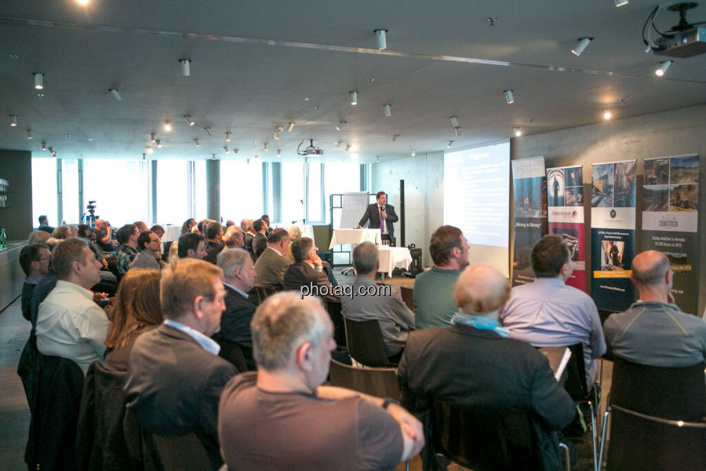 Jochen Staiger, Swiss Resource Capital AG, 3. Vienna Gold & Silver Network Night, © Martina Draper/photaq (14.04.2016) 