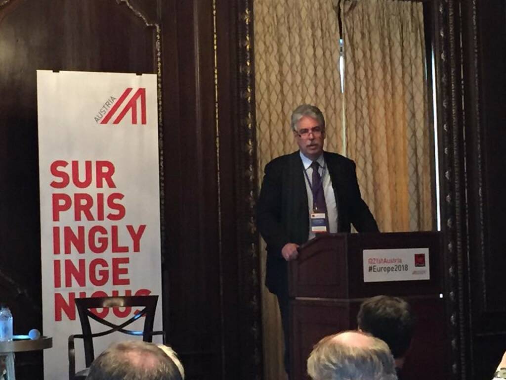 Hans Jörg Schelling beim 21st Austria Event in NYC (Bild: Verena Nowotny) (14.04.2016)