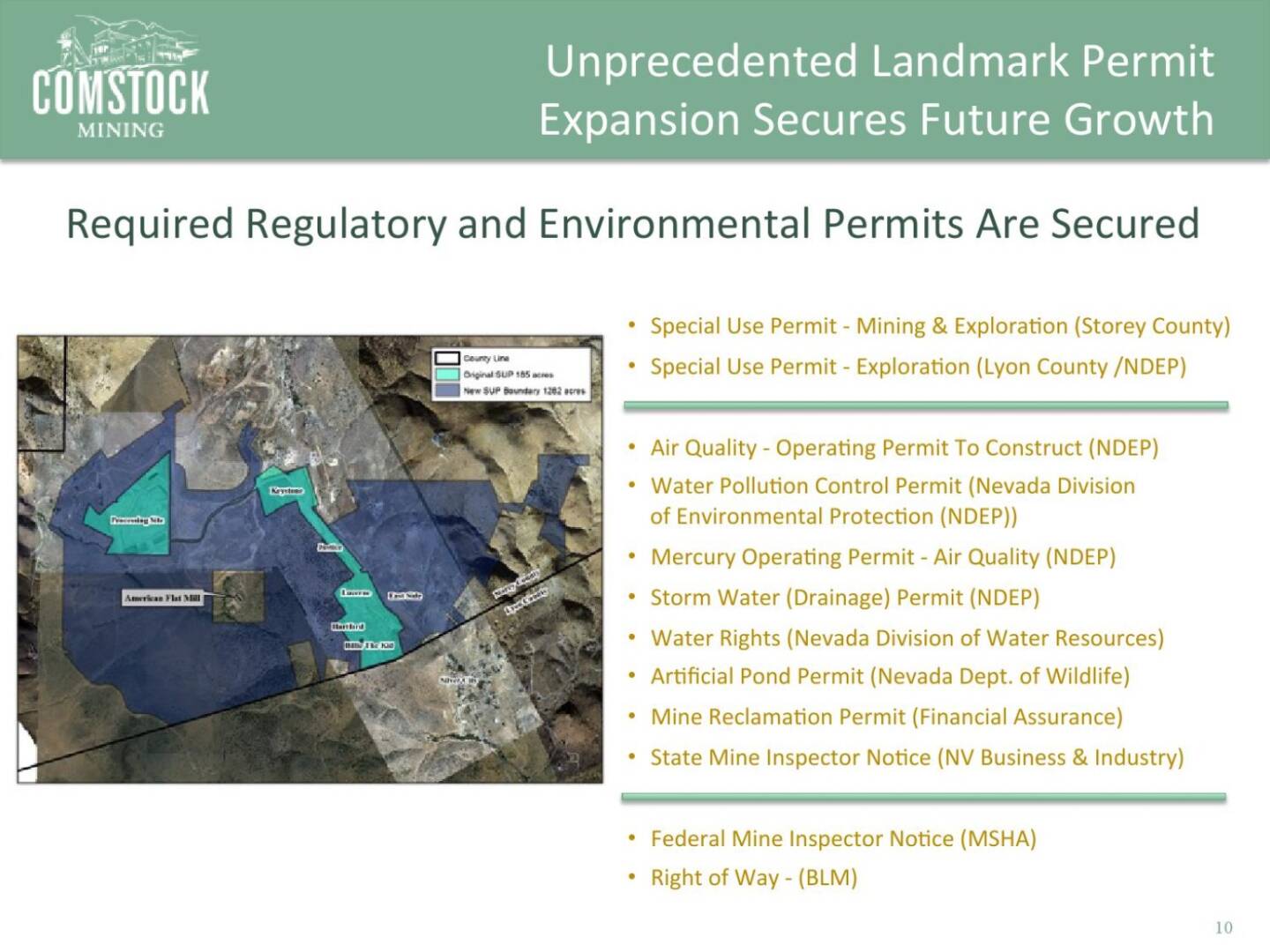 Unprecedented Landmark Permit Expansion Secures Future Growth