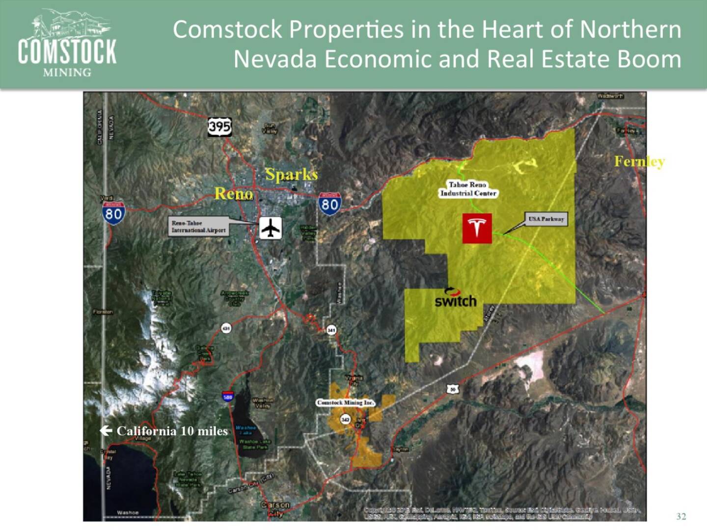 Comstock Properties in the Heart of Northern Nevada Economic and Real Estate Boom