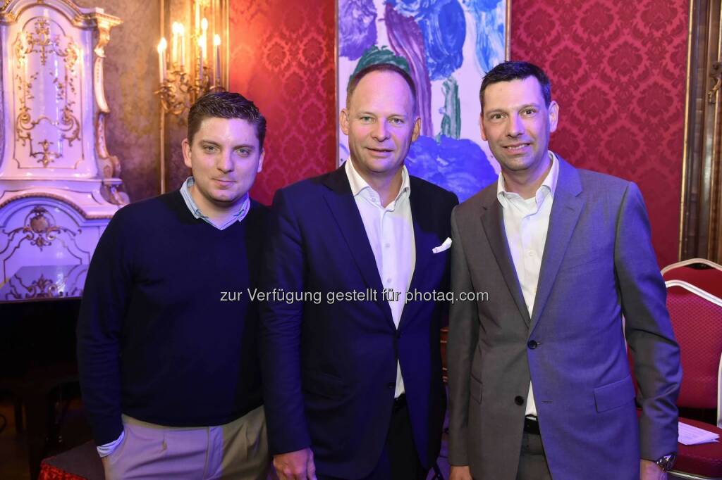 Thomas Kroupa, Thomas Knechtsberger, Mark Schilling, ©  leisure.at/Christian Jobst (15.04.2016) 