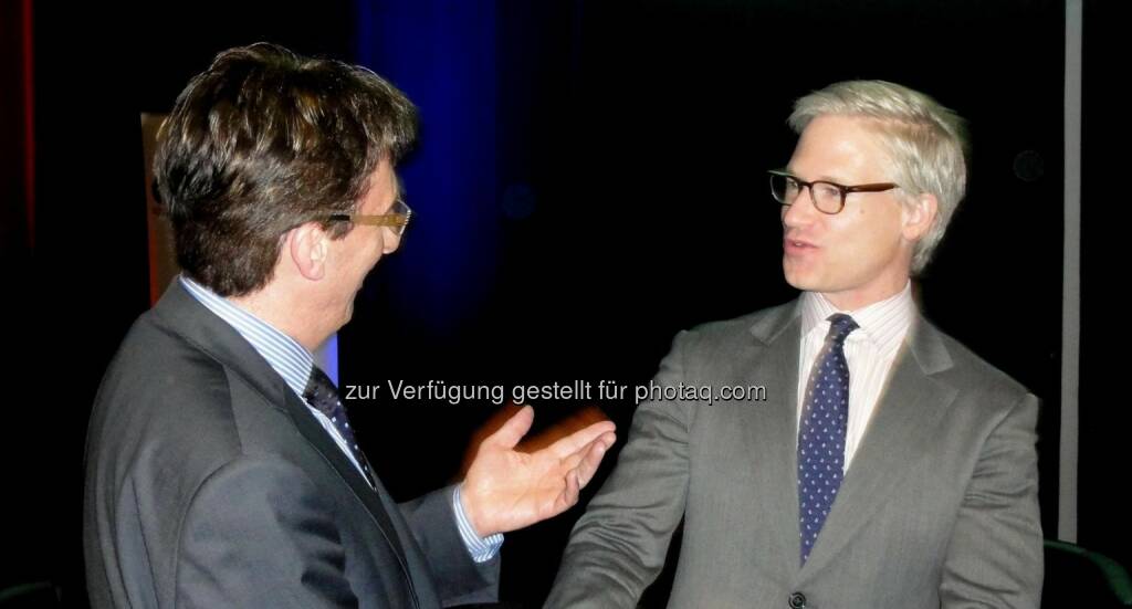 Anton Obernberger, Markus Koch bei der Gewinn Money World in Linz (c) Börsenclub Kirchdorf, VKB Bank (13.04.2013) 