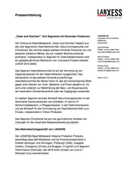 Lanxess übernimmt Spezialitätengeschäft für Desinfektions- und Hygienelösungen von Chemours, Seite 3/5, komplettes Dokument unter http://boerse-social.com/static/uploads/file_941_lanxess_ubernimmt_spezialitatengeschaft_fur_desinfektions-_und_hygienelosungen_von_chemours.pdf (25.04.2016) 