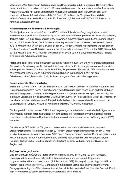 Uniqa: Die Zeichen in CEE stehen auf Wachstum, Seite 2/4, komplettes Dokument unter http://boerse-social.com/static/uploads/file_960_uniqa_die_zeichen_in_cee_stehen_auf_wachstum.pdf (27.04.2016)