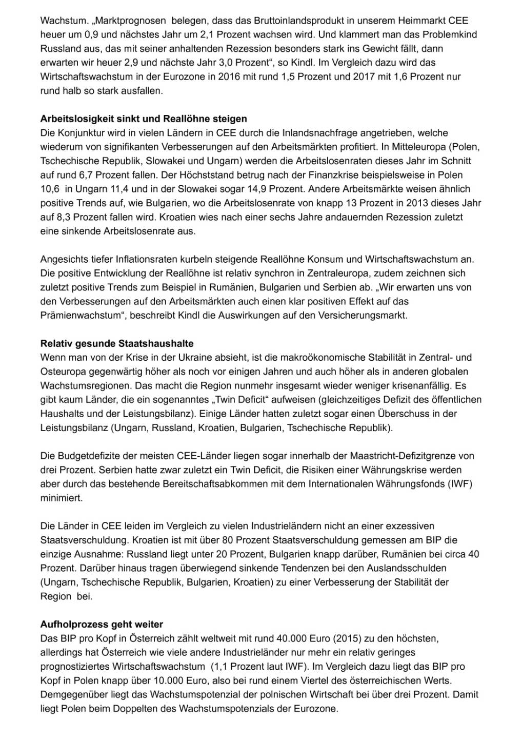 Uniqa: Die Zeichen in CEE stehen auf Wachstum, Seite 2/4, komplettes Dokument unter http://boerse-social.com/static/uploads/file_960_uniqa_die_zeichen_in_cee_stehen_auf_wachstum.pdf