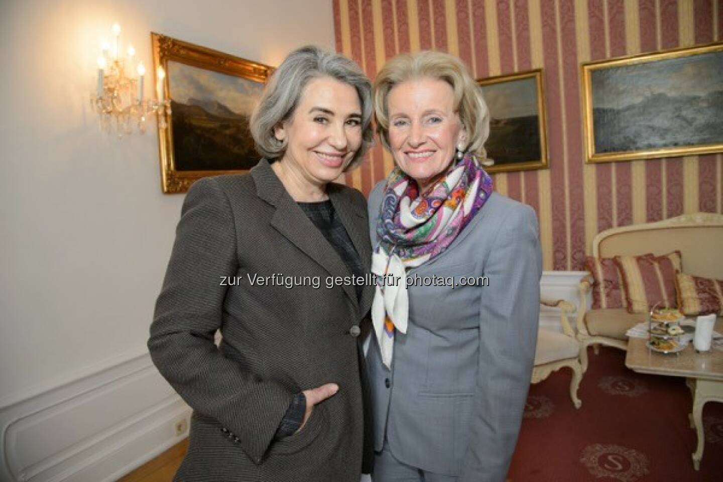 Brigitte Karner, Elisabeth Gürtler, Fête Impériale 2016