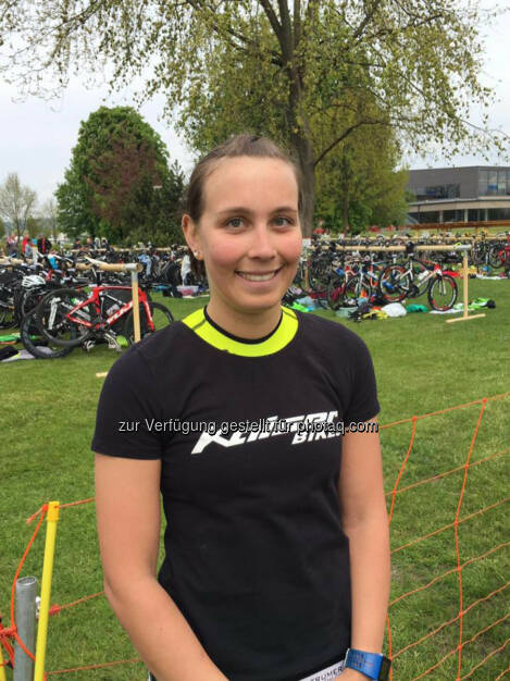 Martina Kaltenreiner beim 23. Braunauer Sprinttriathlon (02.05.2016) 