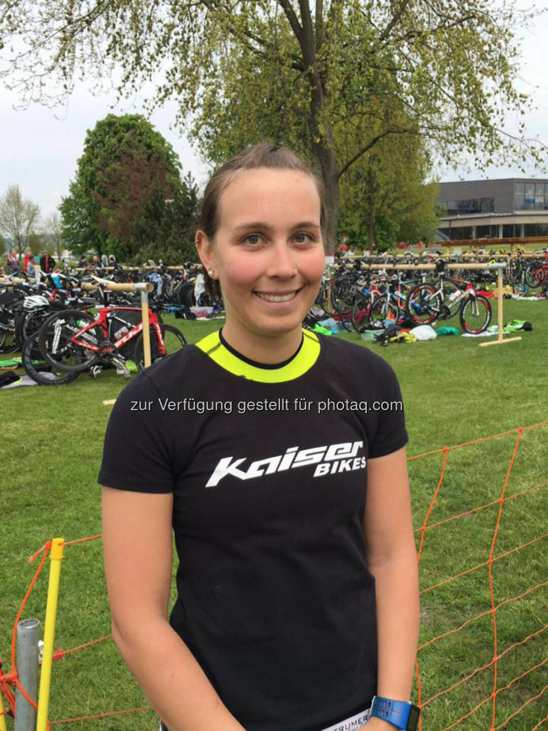 Martina Kaltenreiner beim 23. Braunauer Sprinttriathlon