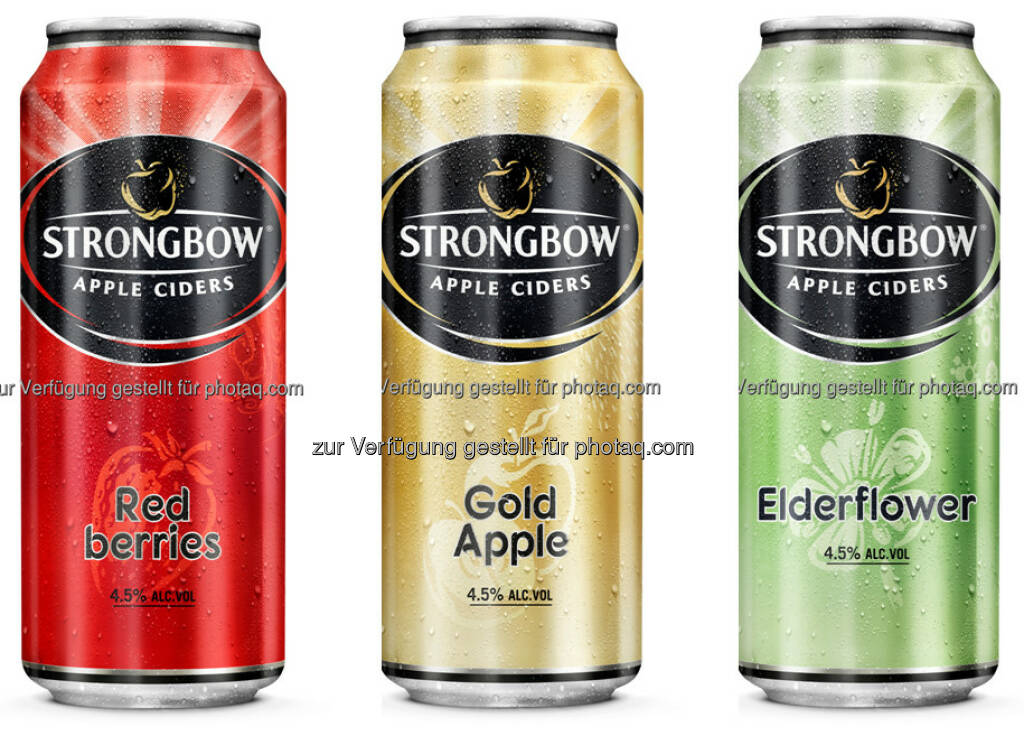 Strongbow Apple Ciders : Strongbow jetzt auch in der 0,4 Liter-Dose : Fotocredit: Brau Union Österreich, © Aussender (02.05.2016) 
