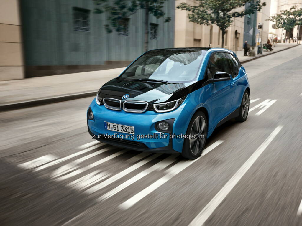 BMW i3 : Mehr Reichweite, hohe Fahrdynamik: BMW i weitet das Modellangebot für den BMW i3 aus : Fotocredit: obs/BMW Group/c quadrat photography, © Aussendung (02.05.2016) 