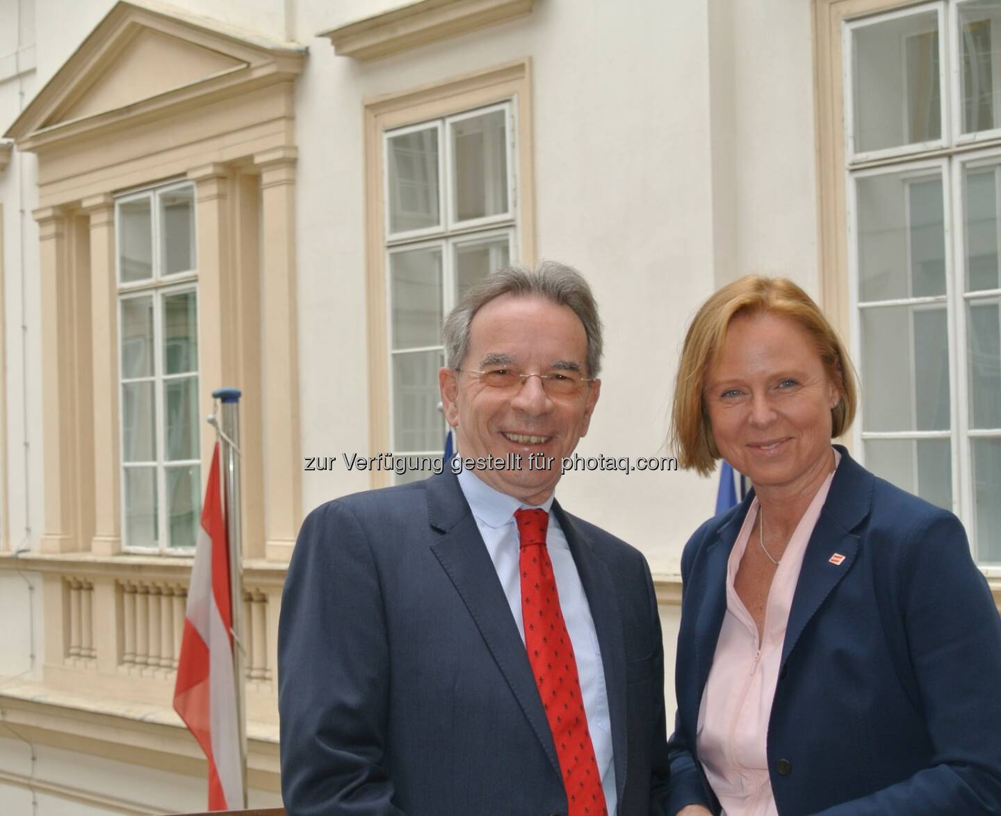 Christian Mutschlechner (Präsident des Austrian Convention Bureaus/ACB), Petra Stolba (GF Österreich Werbung/ÖW) : Tagungsbranche ist stetig wachsendes Geschäftssegment : Fotocredit: Austrian Convention Bureau/Schedlbauer-Zippusch