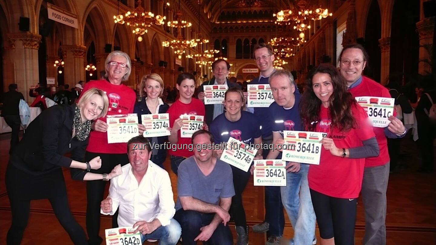 VCM 2013: Sporthilfe mit Birgit Schielin, Alfred Zechmeister, Conny König, Tina Strasser, Cornelia Daniel, Norbert Haimberger, Roland Herzog, Silke Gruber, Dieter Gruber, Christian Drastil, Viera Toporek, Thomas Musyl und (nicht am Bild) Toni Schutti