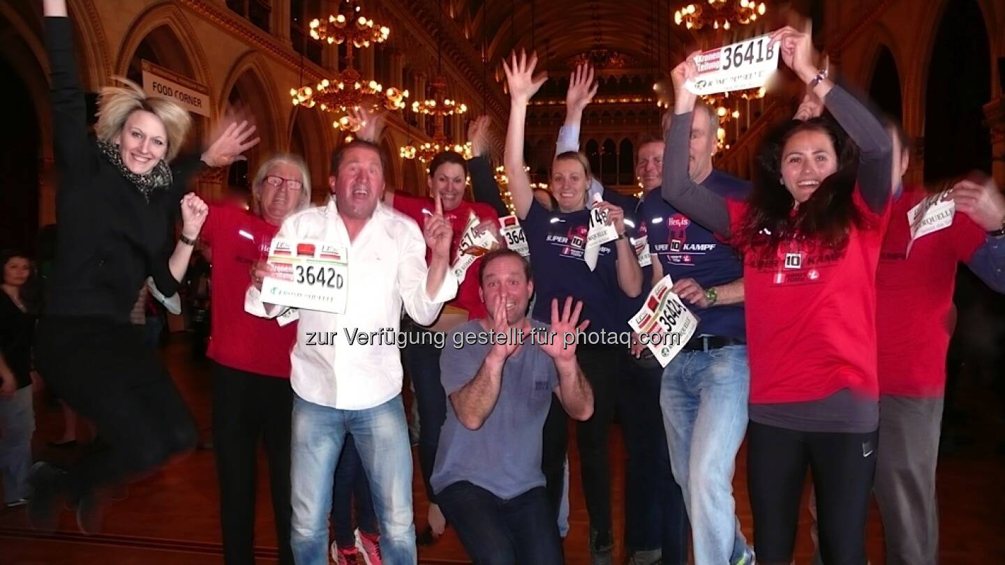 Jump VCM 2013: Sporthilfe mit Birgit Schielin, Alfred Zechmeister, Conny König, Tina Strasser, Cornelia Daniel, Norbert Haimberger, Roland Herzog, Silke Gruber, Dieter Gruber, Christian Drastil, Viera Toporek, Thomas Musyl und (nicht am Bild) Toni Schutti