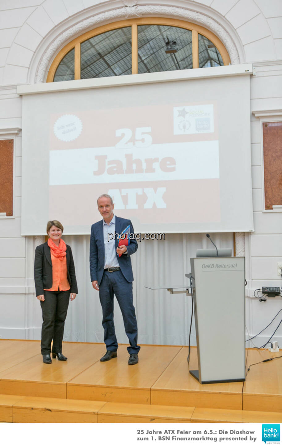 Barbara Bogner (OeKB), Christian Drastil (BSN)