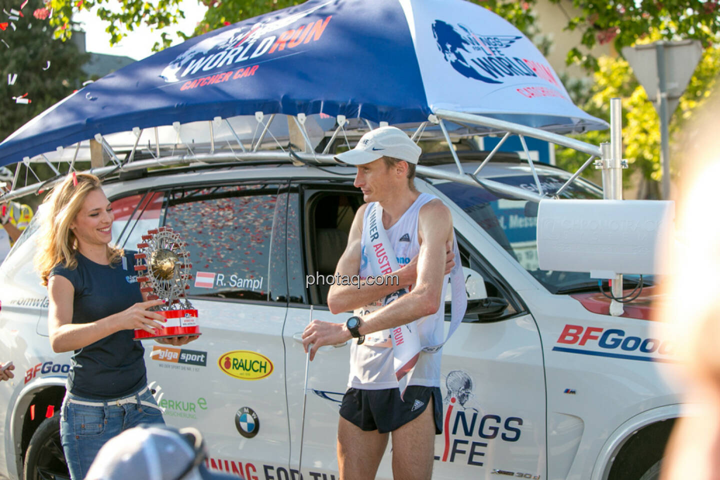 Evgenii Glyva, Sieger Österreich Wings for Life Worldrun 2016