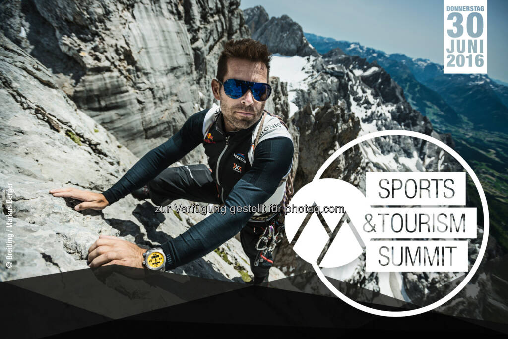 Hannes Arch (Keynote Speaker) : 2. Sports & Tourism Summit in Salzburg : Fotocredit: Markus Berger / Breitling (18.05.2016) 