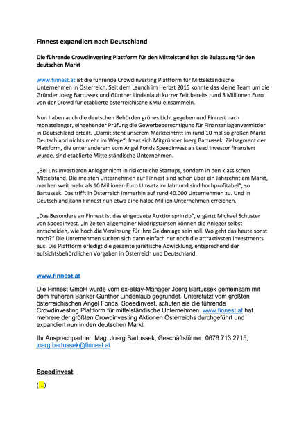 Finnest expandiert nach Deutschland, Seite 1/1, komplettes Dokument unter http://boerse-social.com/static/uploads/file_1077_finnest_expandiert_nach_deutschland.pdf (18.05.2016) 