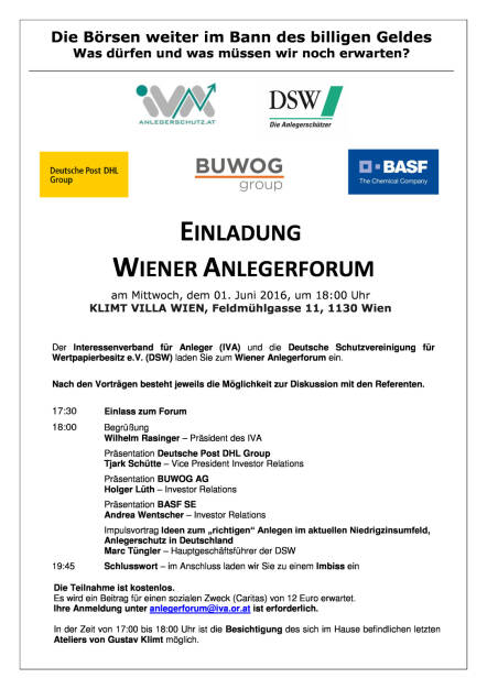 Einladung Wiener Anlegerforum, Seite 1/1, komplettes Dokument unter http://boerse-social.com/static/uploads/file_1082_einladung_wiener_anlegerforum.pdf (19.05.2016) 