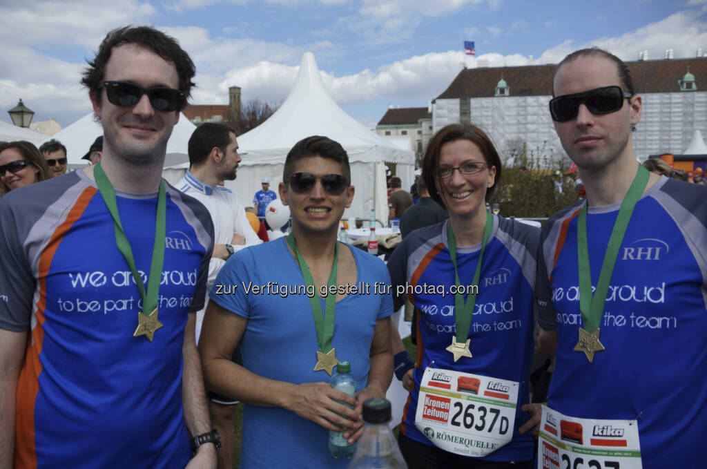 RHI beim Vienna City Marathon 2013, © RHI (15.04.2013) 