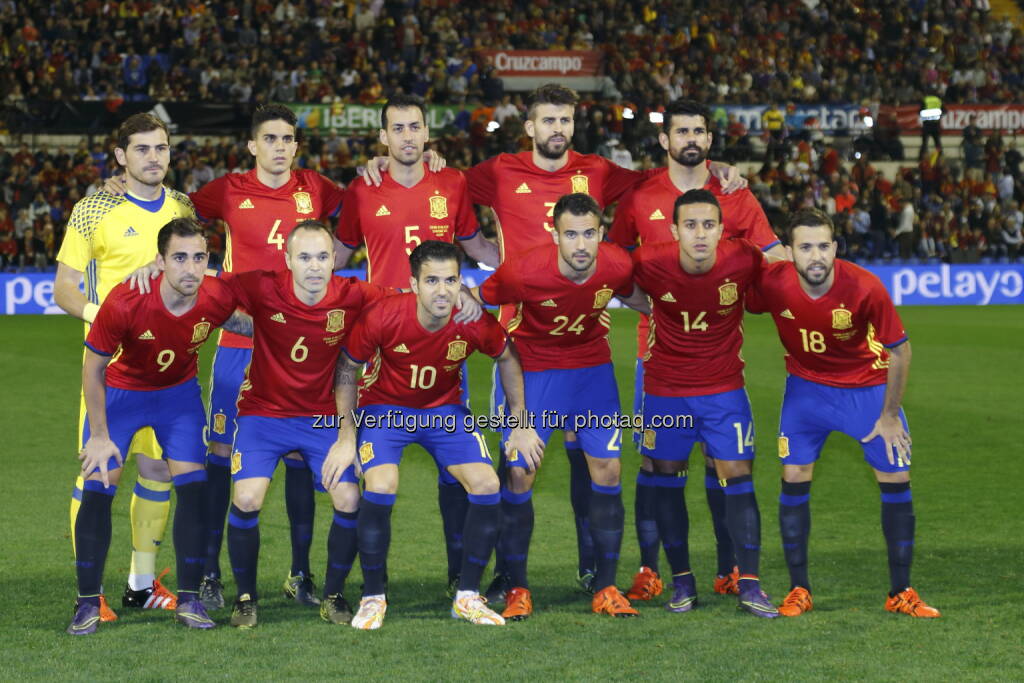Nationalteam Spanien : Die spanischen Top-Fußballer bereiten sich im Montafon auf die Fußball-EM vor : Fotocredit: Carrusan Press/Carmelo Rubio, © Aussendung (20.05.2016) 