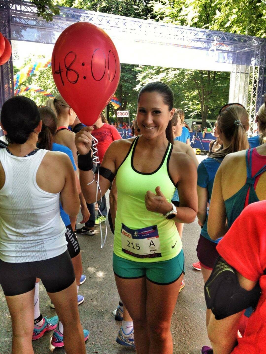 beim Österreichischen Frauenlauf