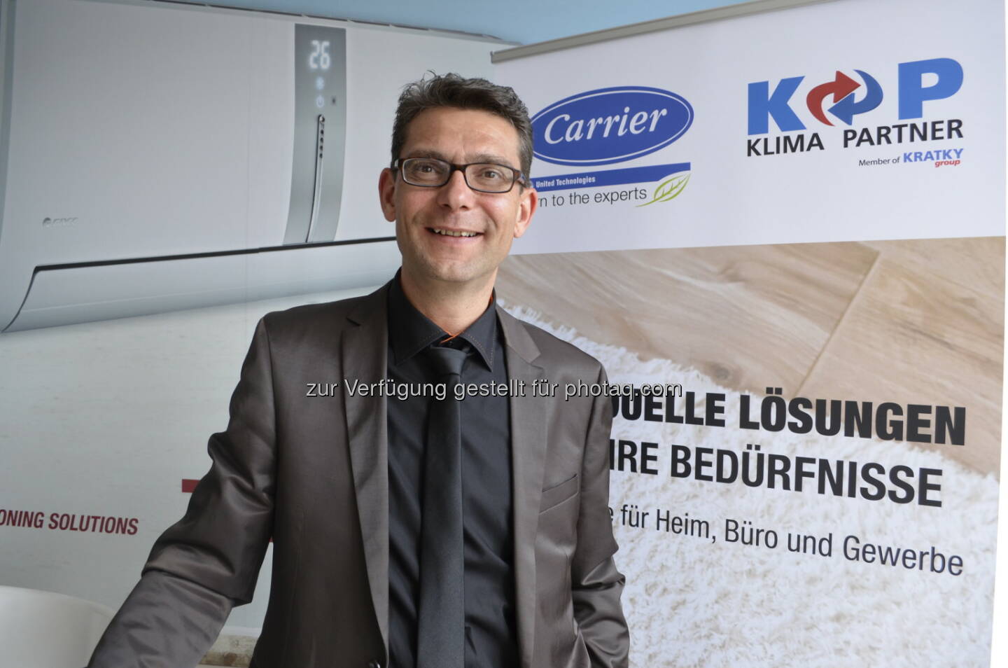 Harald Kratky (GF Kratky Kältetechnik GmbH) : AHI Carrier Klimageräte neu bei Kratky Kältetechnik : Fotocredit: Kratky Kältetechnik GmbH