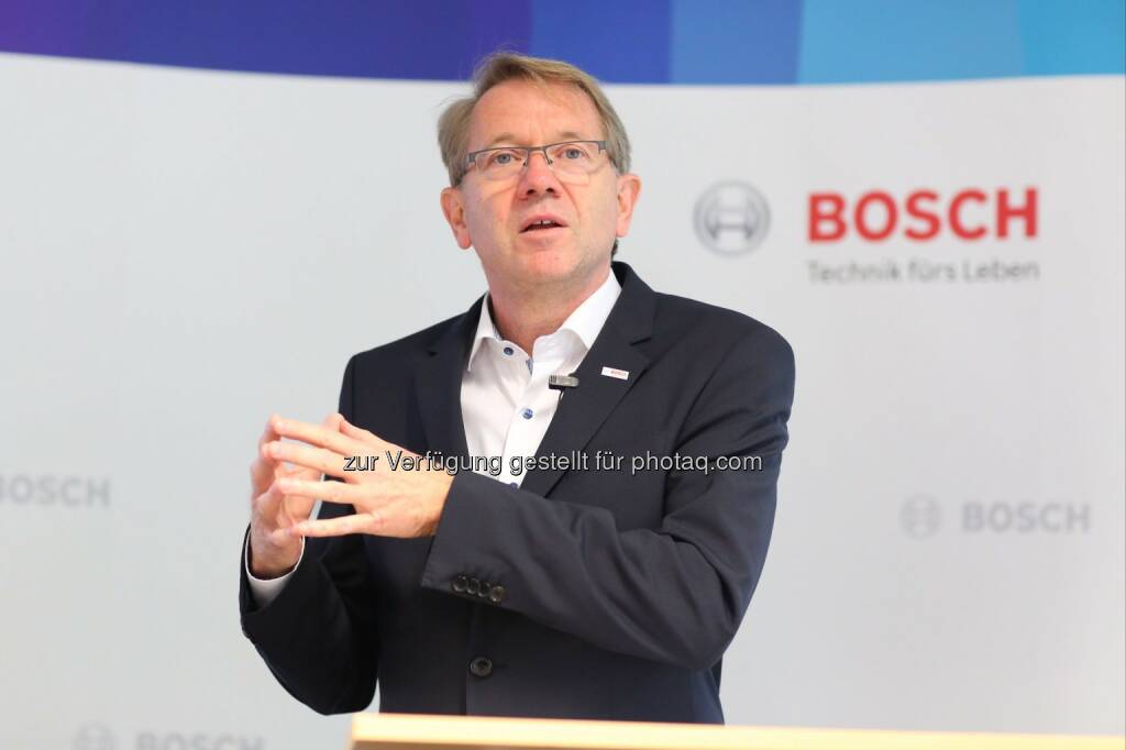 Klaus Peter Fouquet (Bosch Österreich-Chef) : Bosch in Österreich weiterhin auf Wachstumskurs : Fotocredit: Robert Bosch AG/APA-Fotoservice/Schedl, © Aussender (24.05.2016) 