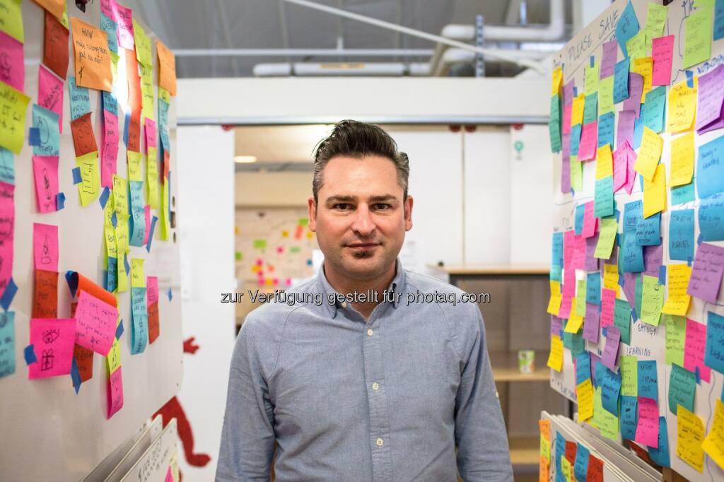 Frederik G. Pferdt (Head of Innovation & Creativity bei Google & Headliner beim „Forum Creative Industries 2016“) : Google-Meeting in der Tabakfabrik Linz : Fotocredit: Angela Pferdt (24.05.2016) 