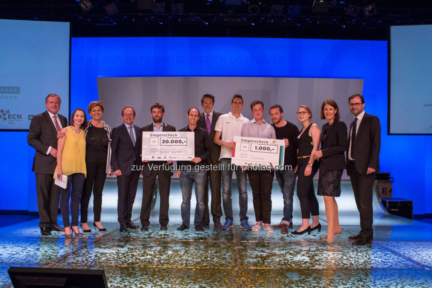 Gewinner des S&B-Awards und der Future Founders Challenge 2016 : Rudolf Sallinger Fonds : Ziel ist es Entrepreneurship an österreichischen Hochschulen zu verankern - Unternehmergeist beim Nachwuchs fördern : Fotocredit: C./Christian Georgescu